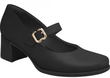 Γόβες με μπαρέτα | Piccadilly | 654063 | Μαύρο | (779-25619) - Piccadilly - 